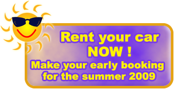 Rent your car now for the summer